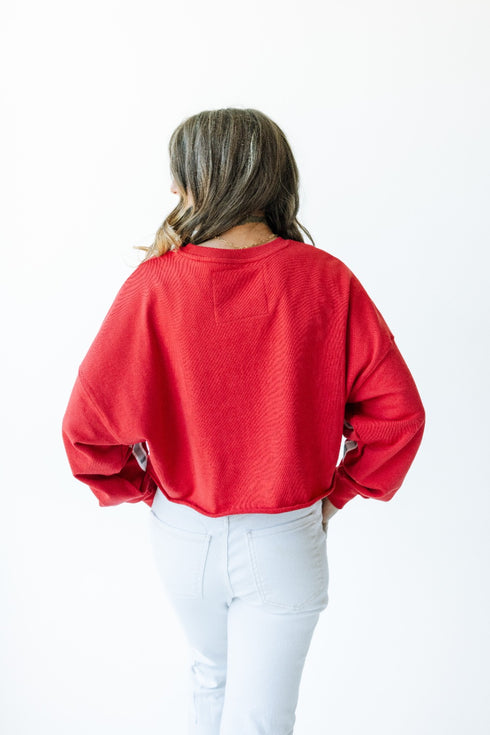 Ohio State Phipps Split Cropped Longsleeve